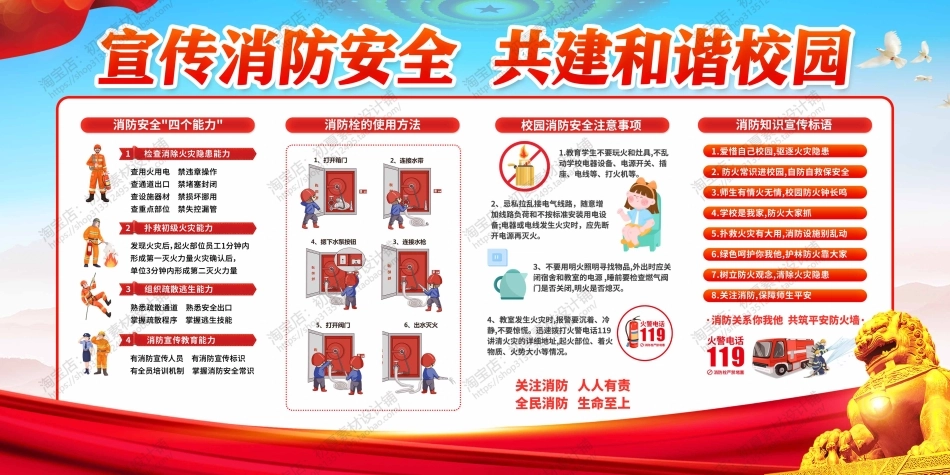 消防宣传栏展板海报（横） (4)-2.jpg_第1页