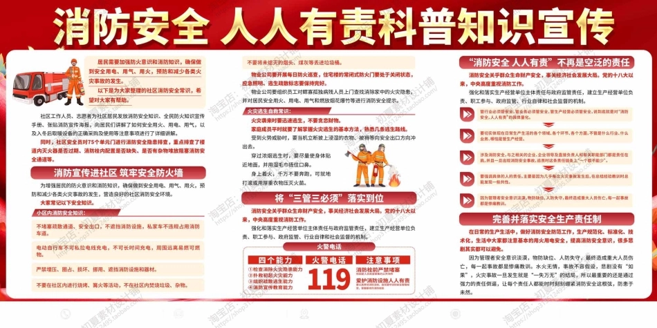 消防宣传栏展板海报（横） (45).jpg_第1页