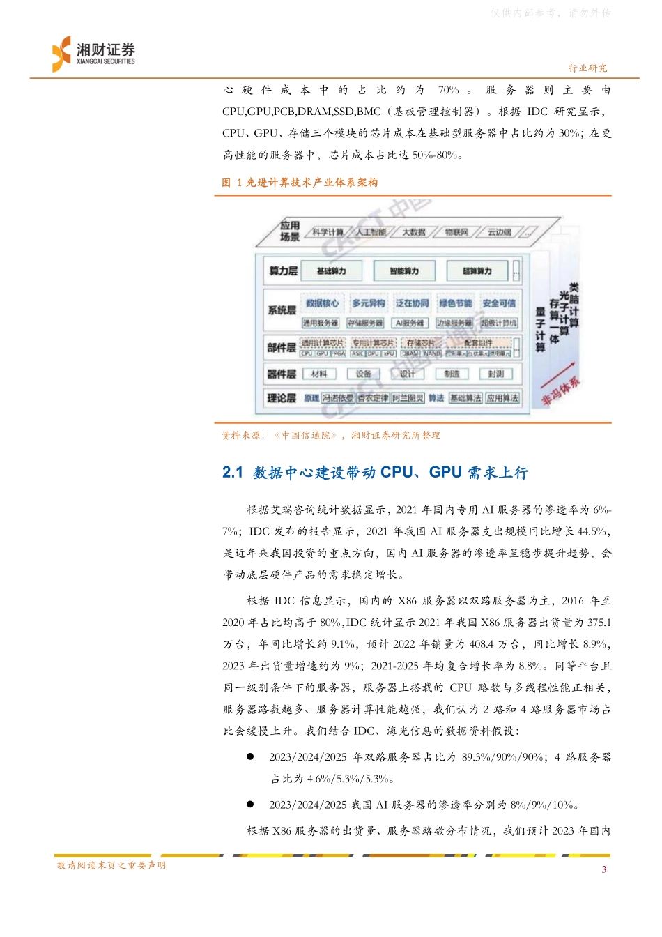 湘财证券-半导体行业ChatGPT专题研究之二：算力的提升是人工智能发展的基石-230220.pdf_第3页