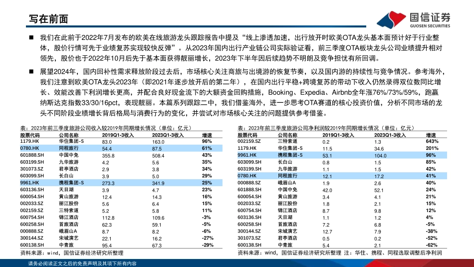 在线旅游龙头跟踪系列二：欧美为鉴，再议国内OTA龙头投资价值-国信证券 听光Vic.pdf_第2页