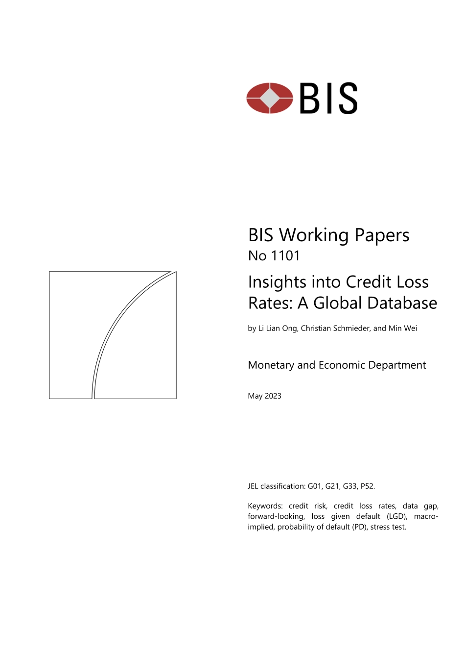 国际清算银行-信贷损失率洞察：全球数据库（英）-2023.5-31页.pdf_第1页