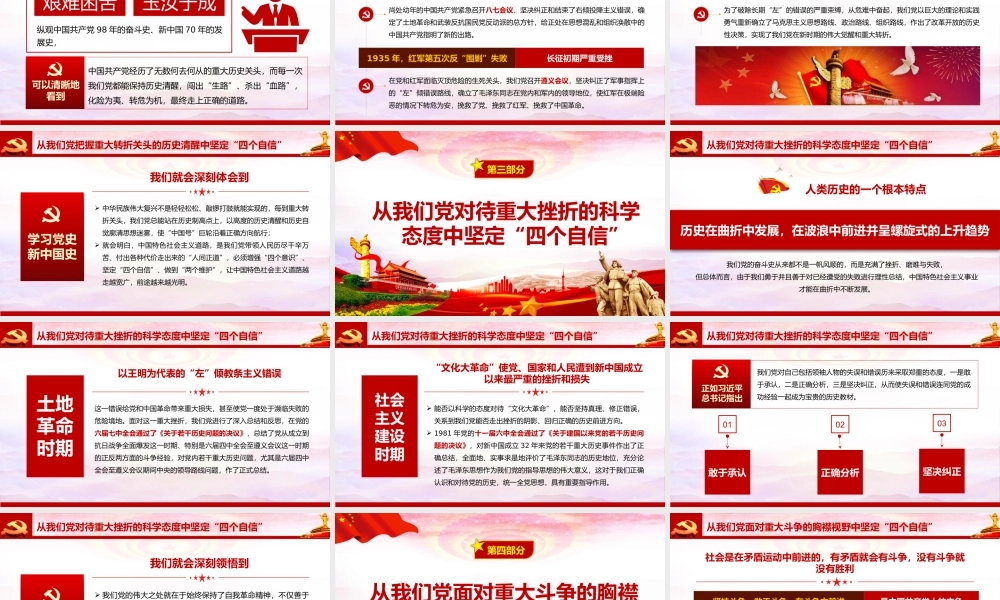 学习院士大会讲话辅导PPT