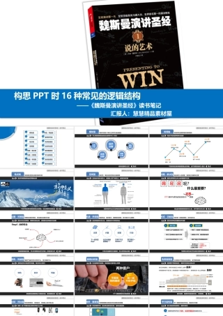 读书分享-《习惯的力量》读书笔记PPT作品