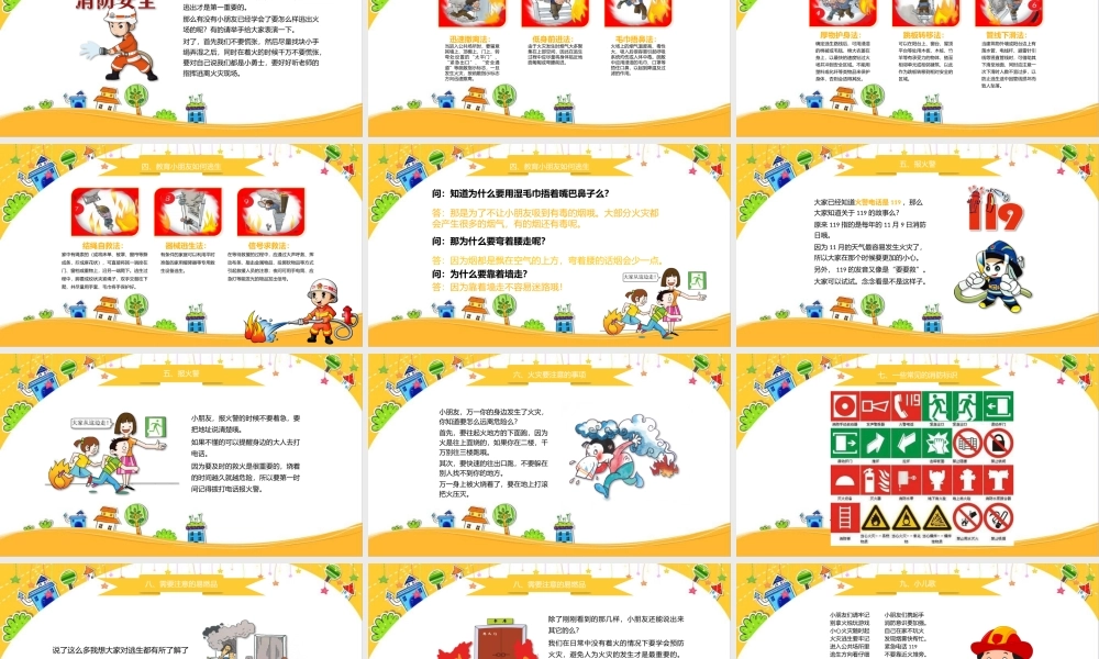 【防火:消防安全PPT】-16