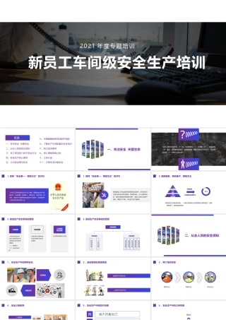 【课件】元旦节后复工第一课暨春节前安全作业警示培训（2）
