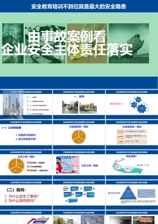 安全月--工业企业管理人员安全生产培训