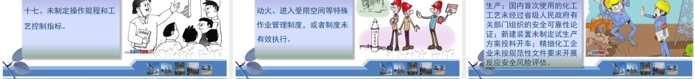 化工危化品企业常见隐患清单