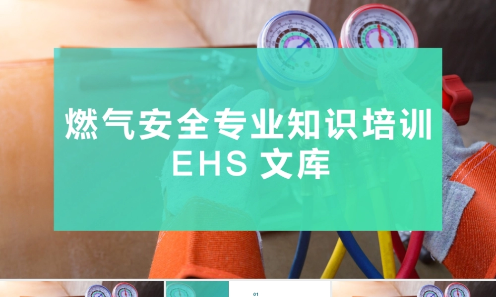 人为事故防范培训：第一课，事故致因理论分析（PPT）