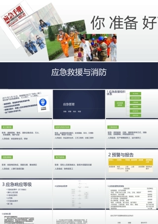 应急救援与消防—公司内部培训适用