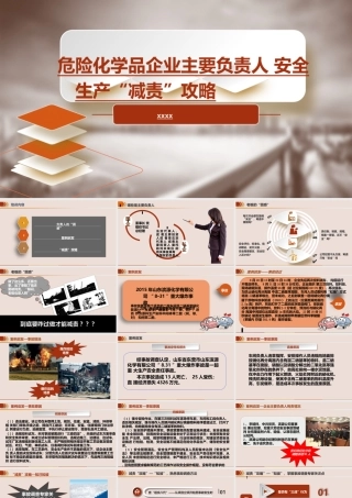 主要负责人安全生产“减责”攻略(危化企业)