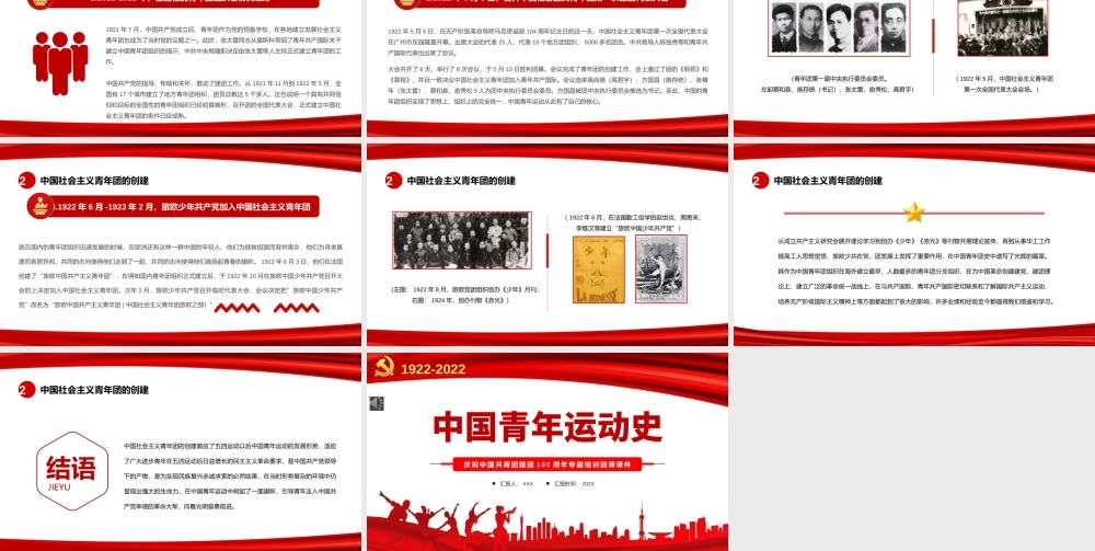 中国青年运动史PPT（20220424）