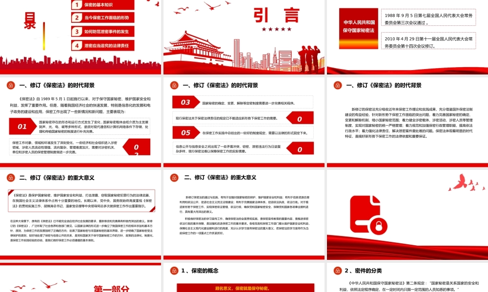 如何做好行政机关事业单位保密工作PPT课件（20220526）