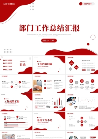 0818工作总结汇报PPT