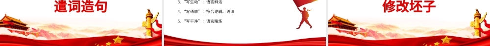 文稿材料写作教学PPT_文稿写作“七步法”