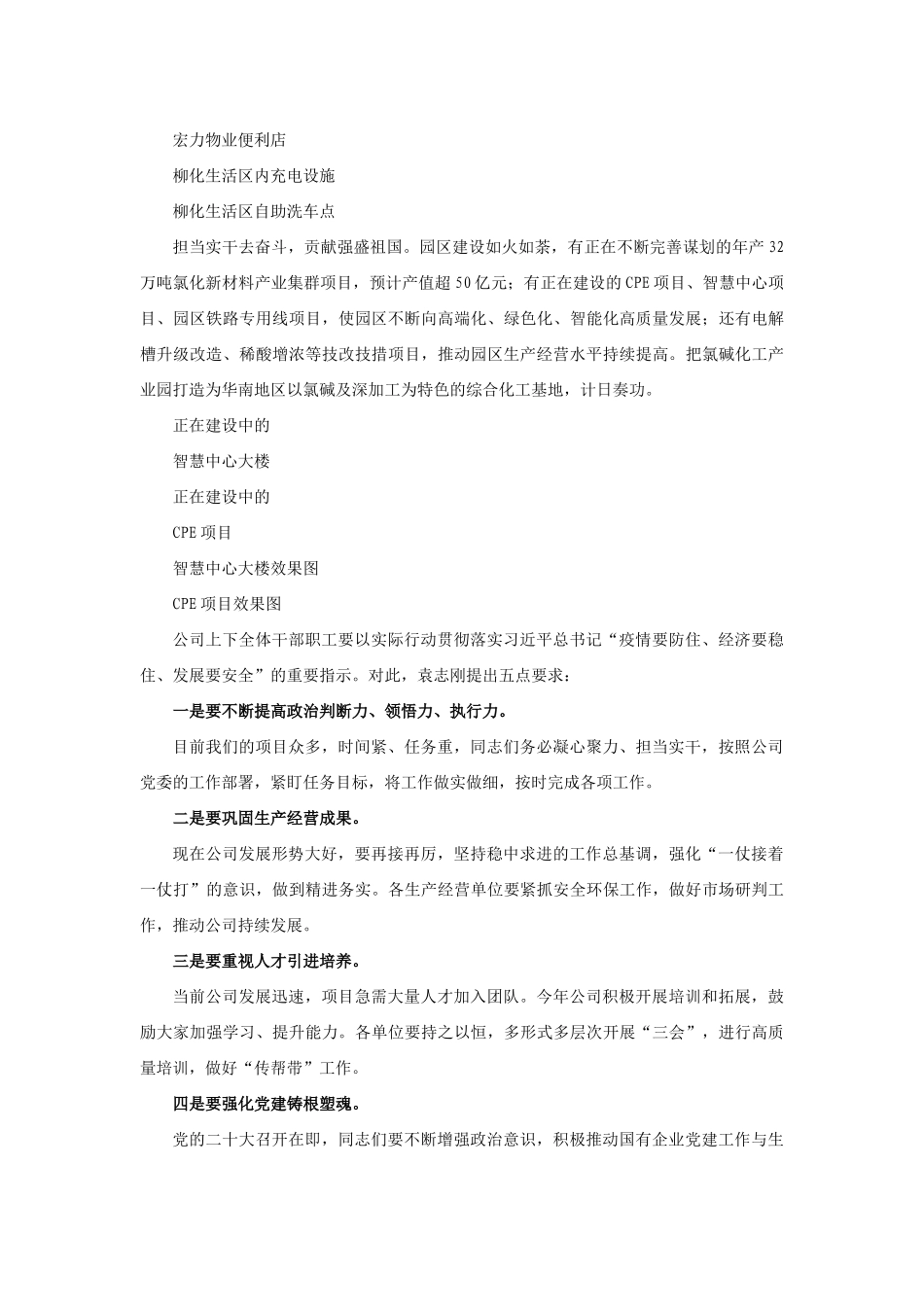 【领导讲话】柳化控股公司董事长袁志刚：在国庆沙龙晚会上的讲话202211_第2页
