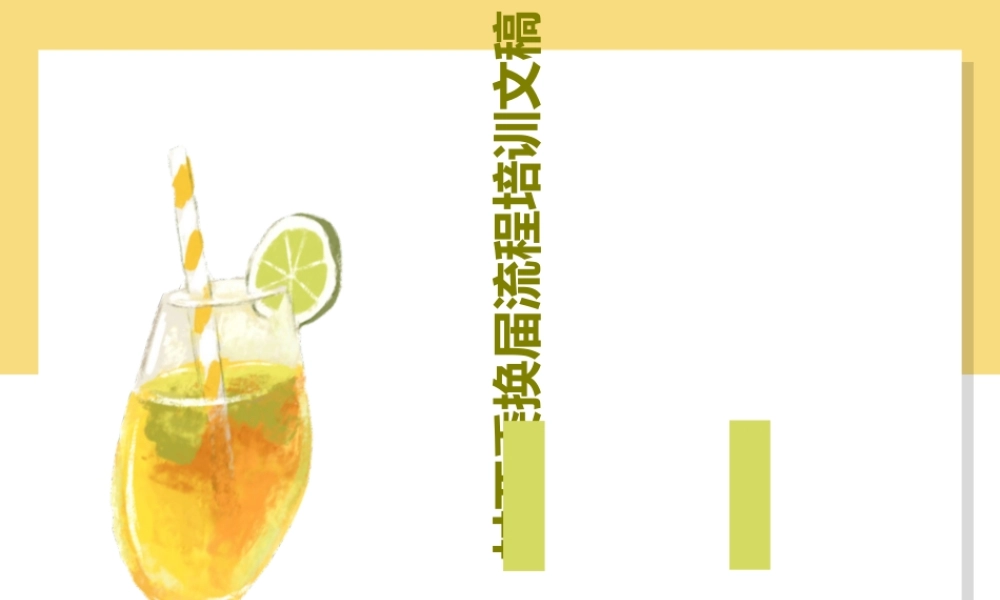 村两委换届流程培训文稿共33页