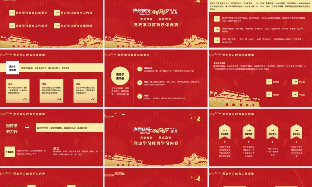 小学生党史学习动员党课学习