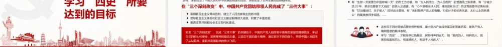 学习四史专题党课辅导报告PPT
