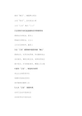 〔位〕字写作提纲第1辑（30例）