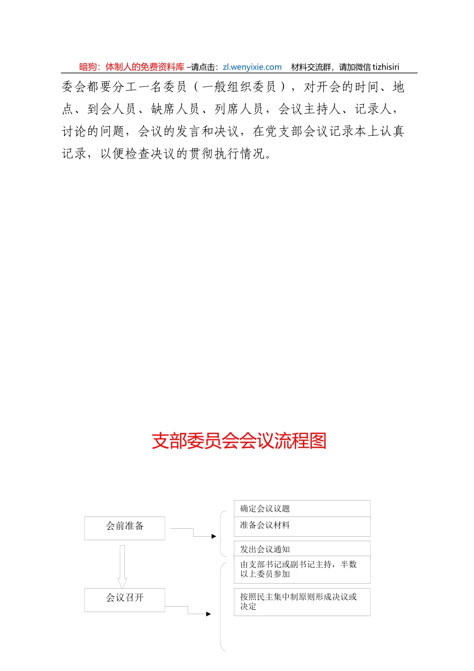 党支部基础工作流程图最新_第3页
