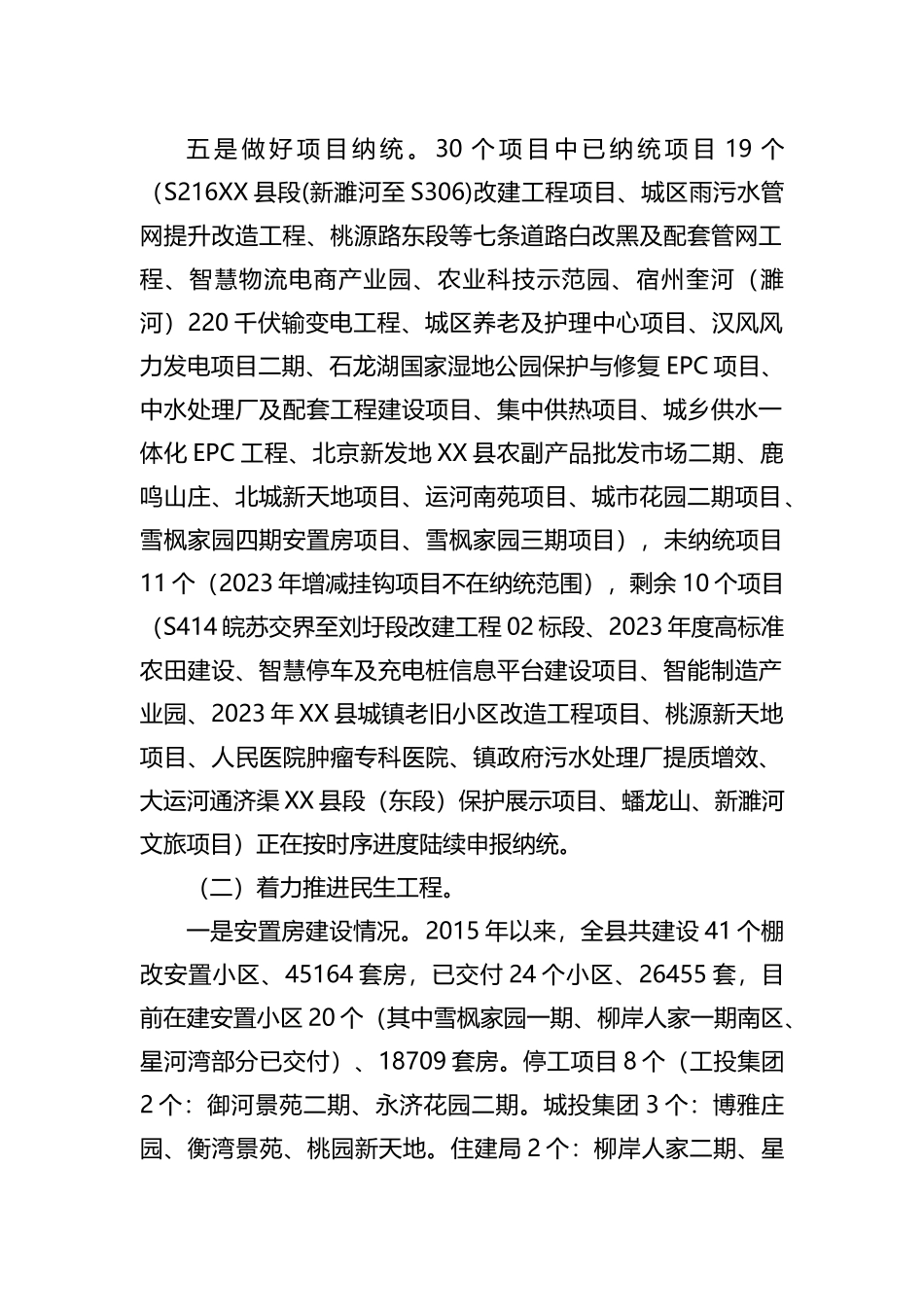 住建局2023年上半年工作总结及下半年工作计划）_第3页