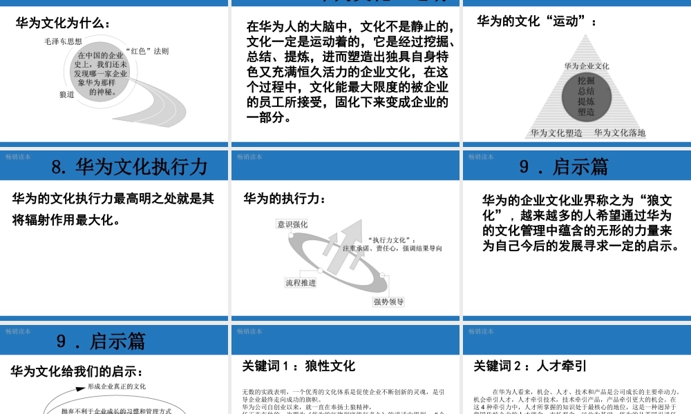 “走进”名企学习成功之道：华为的企业文化