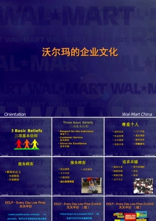 “走进”名企学习成功之道：沃尔玛的企业文化
