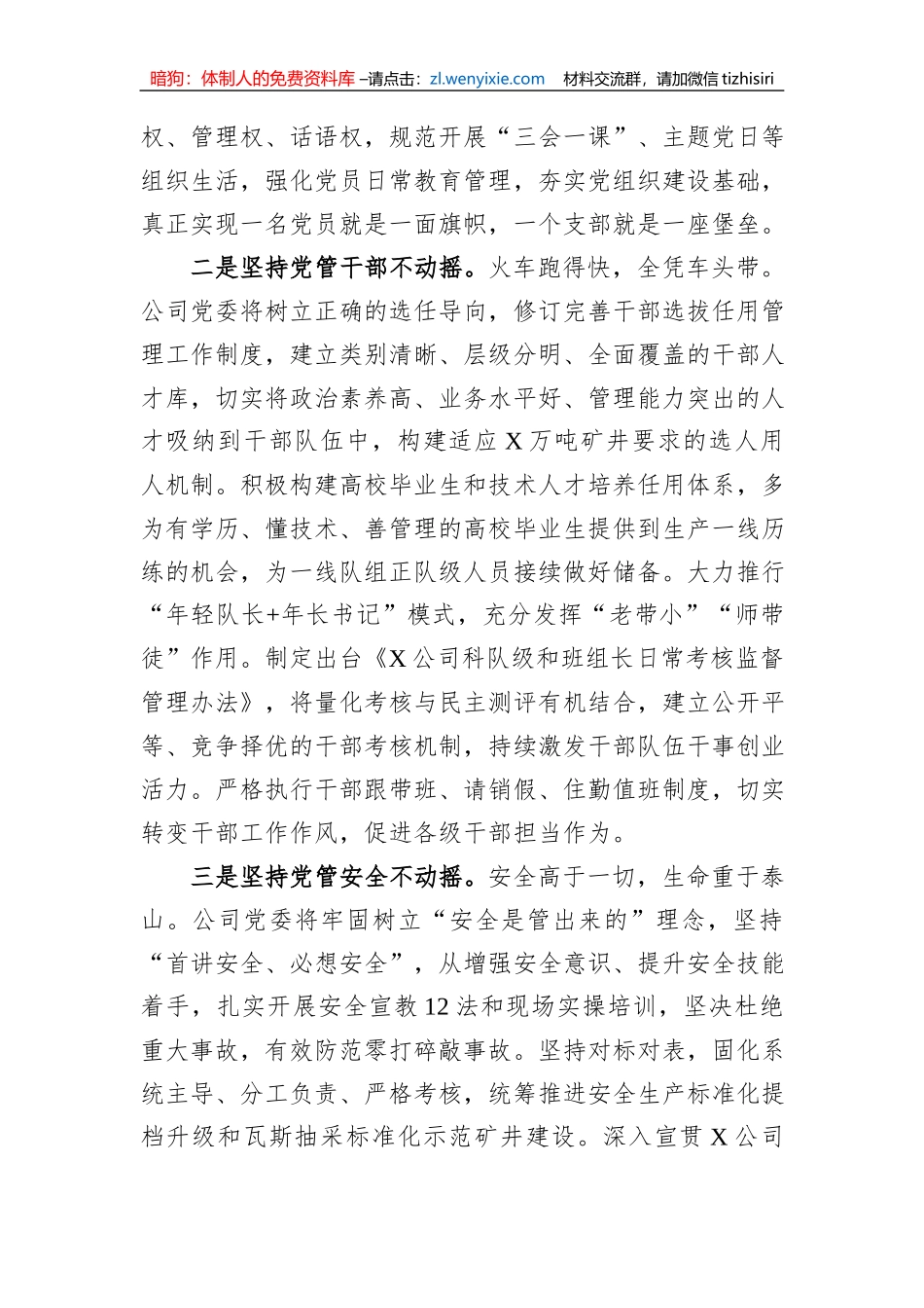 在全市国资国企系统党建工作专题推进会上的汇报发言_第2页