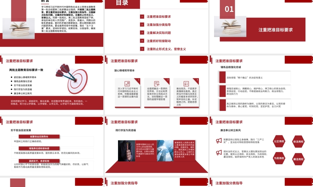 开展第二批主题教育要做到“五个注重”（PPT）