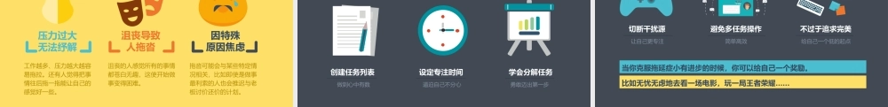 拖延症心理学课件PPT模板战胜拖延症培训公开课企业职场员工管理拖延症-06