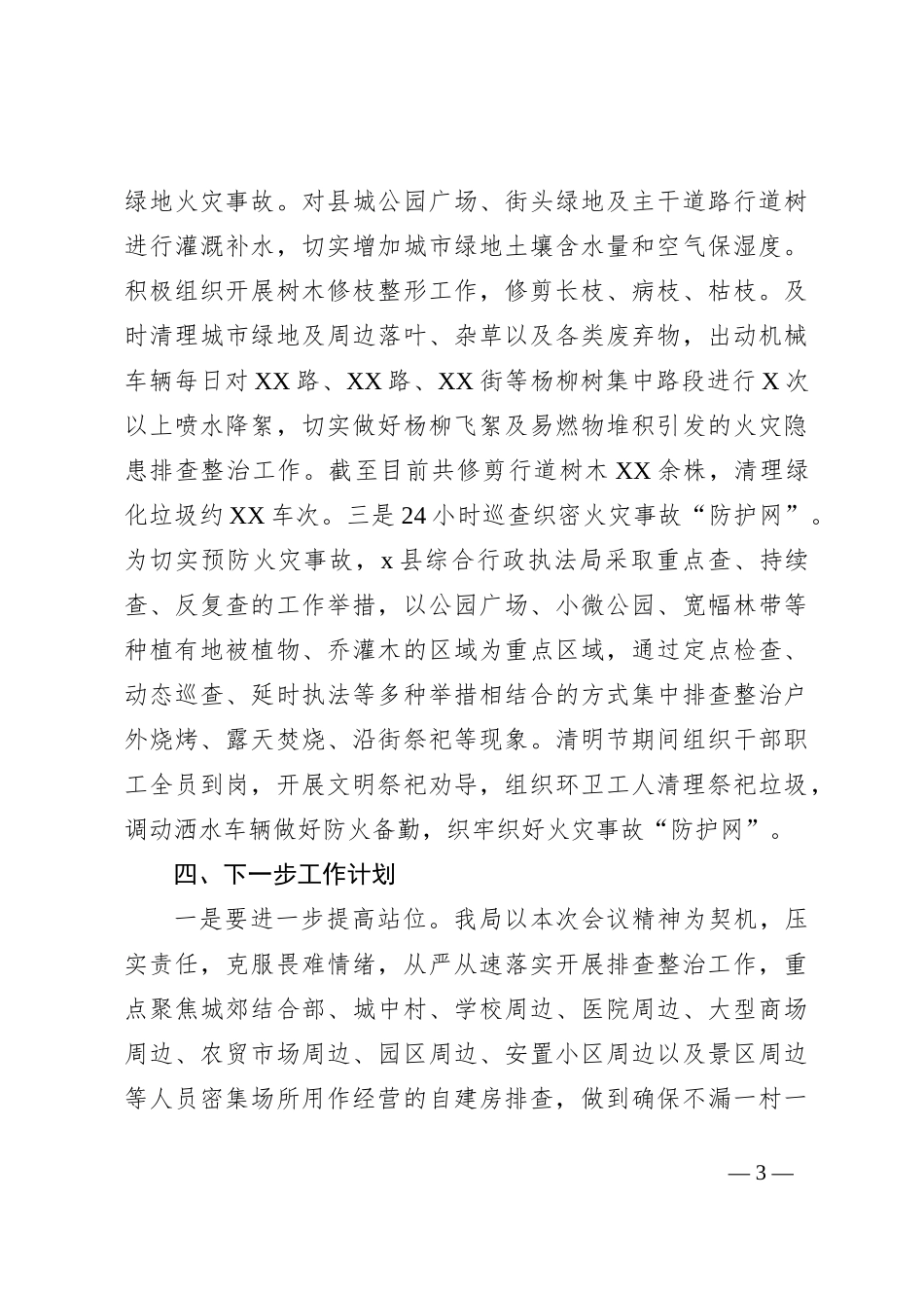 x县综合行政执法局自建房安全专项整治行动开展情况汇报_第3页