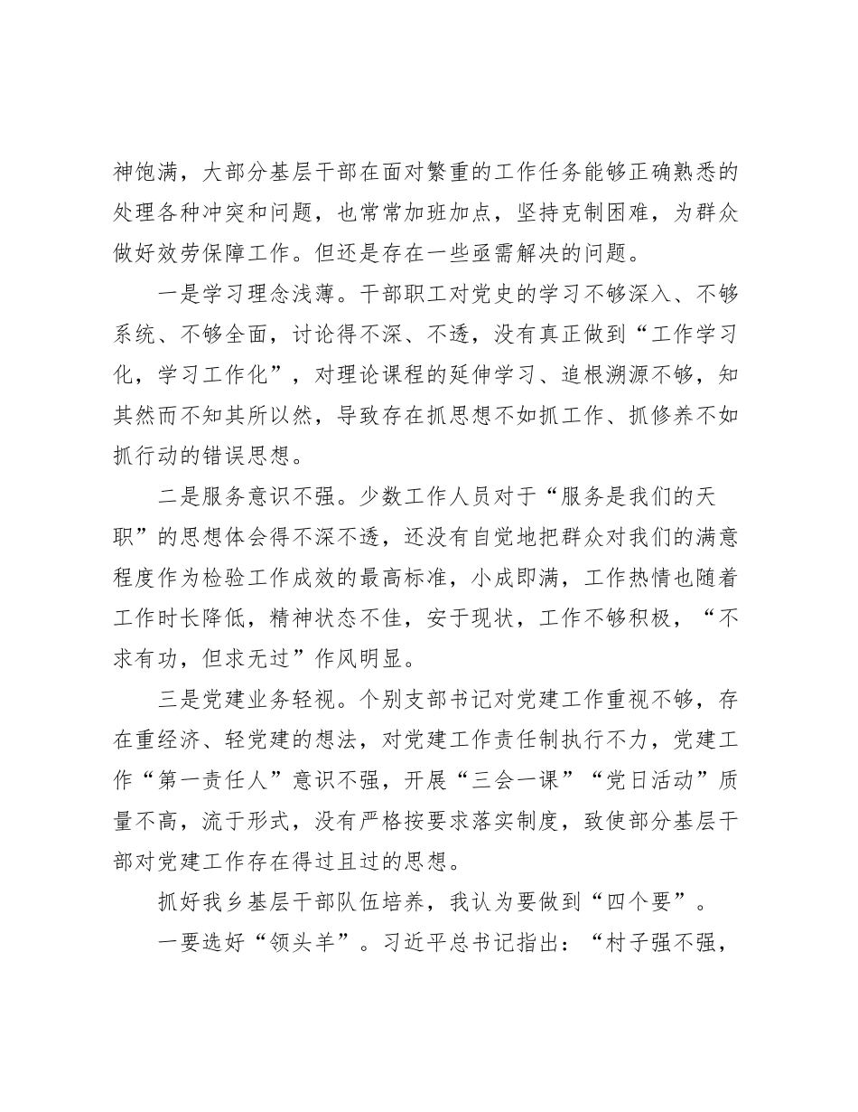 农村党员冬春训工作讲稿：以高质量党建引领农村队伍建设_第2页