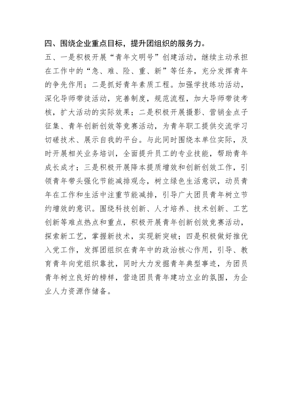 2024年度共青团工作计划_第3页