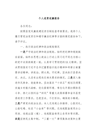 个人述责述廉报告 (4)