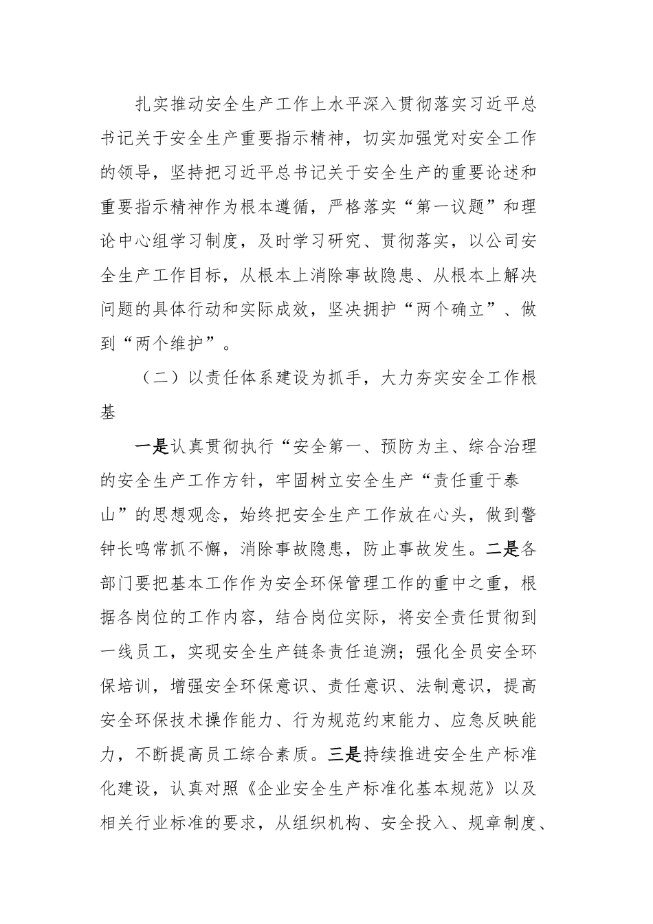 xxxx公司2024年安全生产和环境保护工作要点_第3页