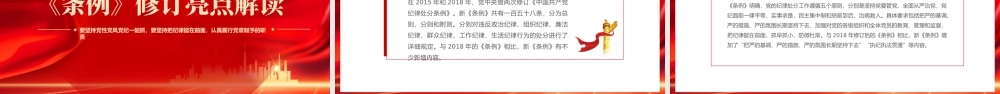 1《中国共产党纪律处分条例》宣讲提纲3-3（重要意义、亮点解读、学习要求）
