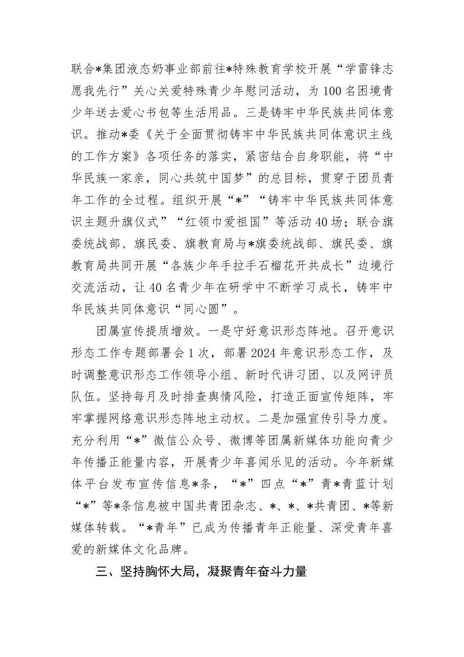 共青团2024年上半年工作总结_第3页