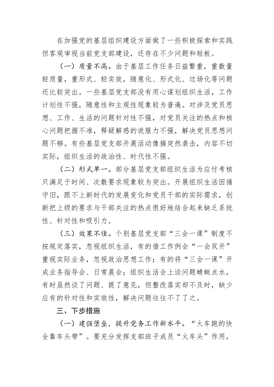 2024年支部上半年党建工作经验总结_第3页