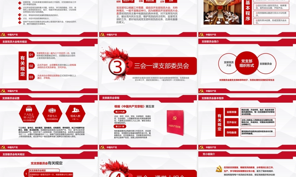 三会一课——永葆党的先进性 实现伟大中国梦