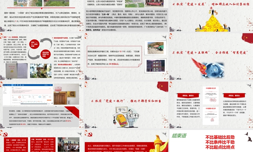 抓党建促乡村振兴PPT