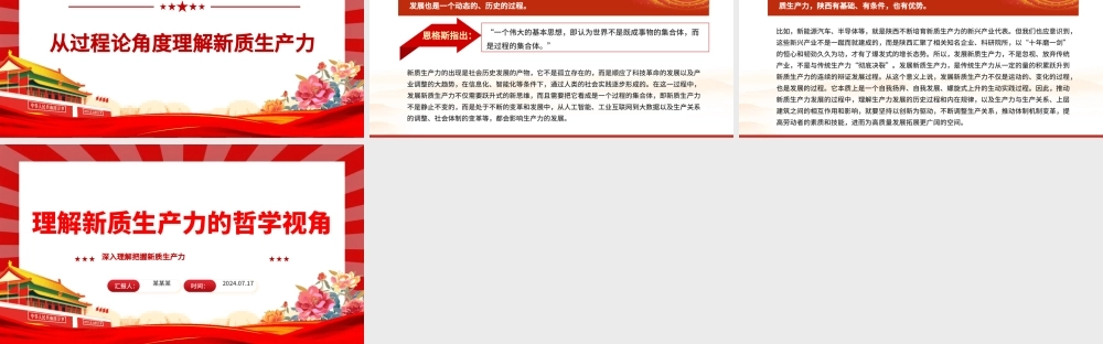 从哲学视角认知新质生产力ppt深入理解把握新质生产力课件