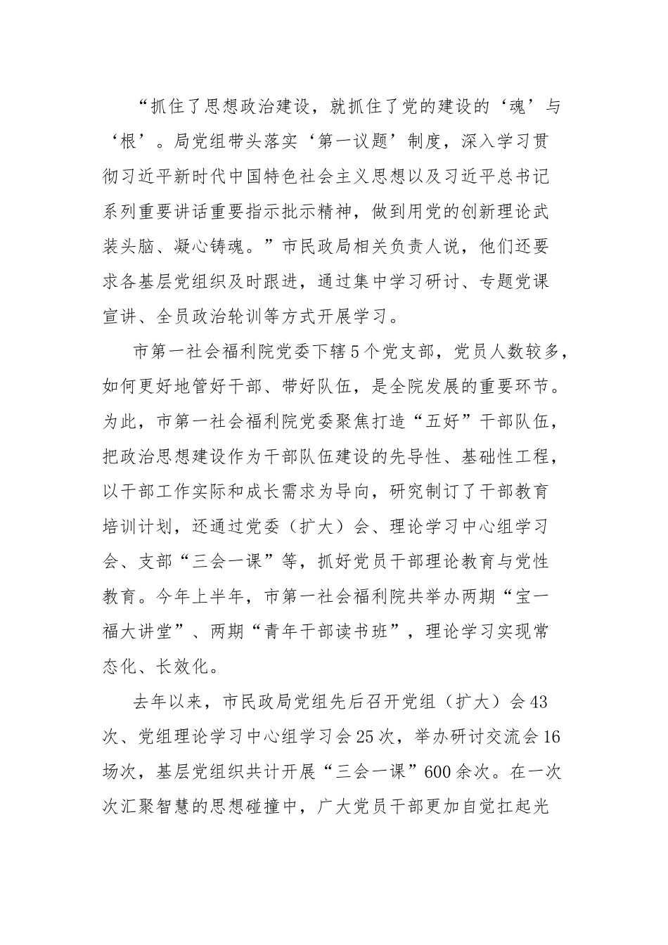 民政局以高质量党建引领民政事业高质量发展工作综述_第2页