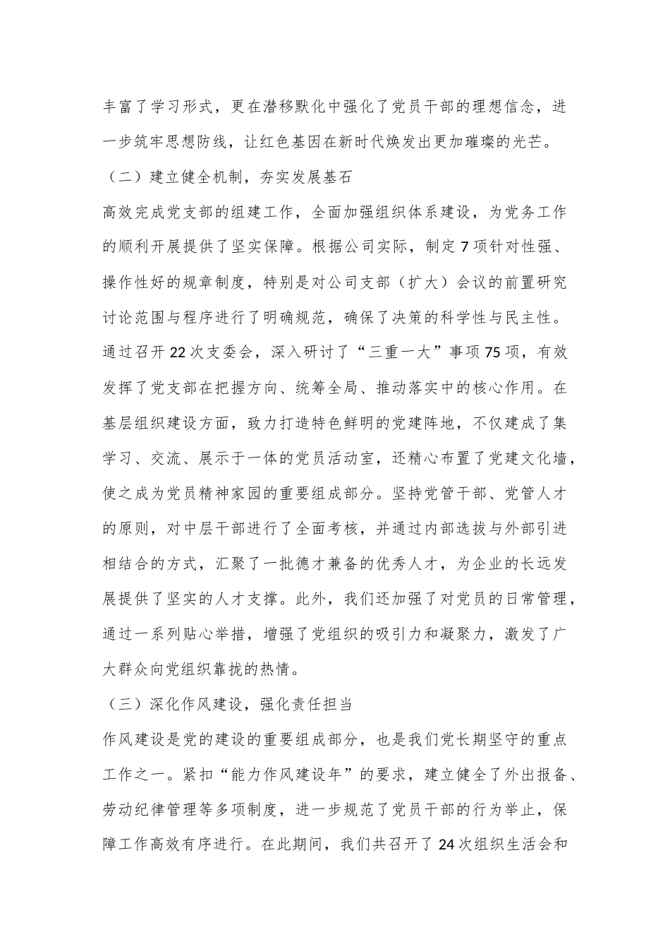 2024年党建工作总结_第2页