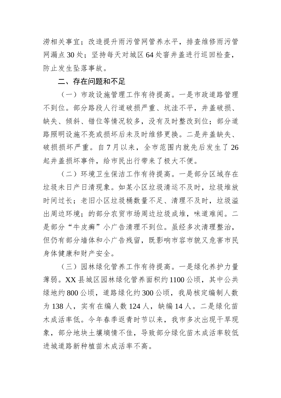 市城管局2024年第三季度工作总结_第3页