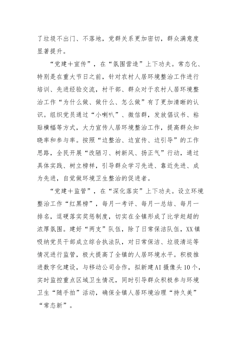 经验材料：聚焦党建引领，打造和美乡村_第2页