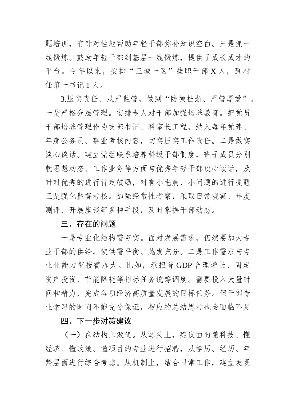 2024年干部专业化能力建设总结_第3页