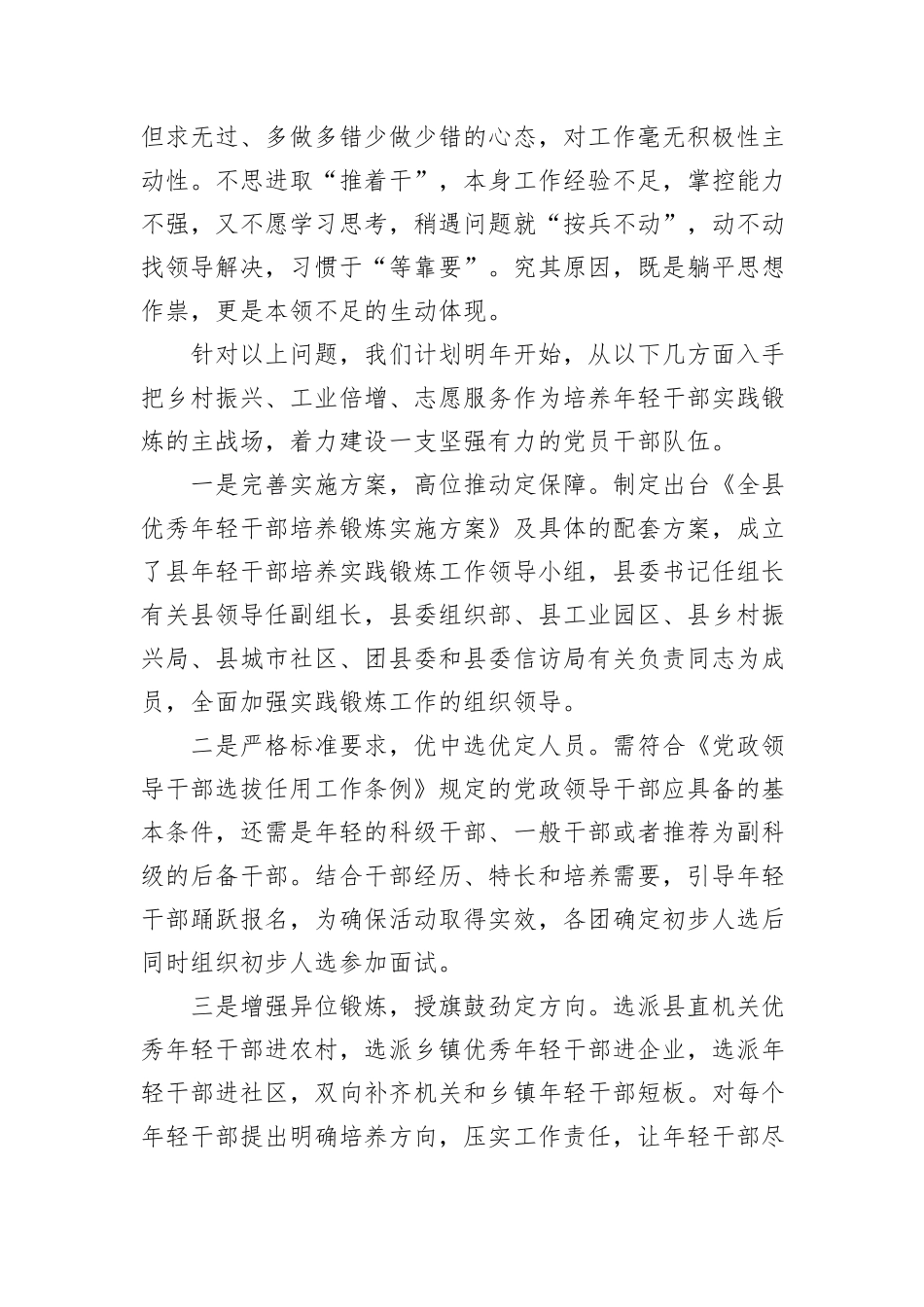 在县2025年干部工作务虚会上的发言_第2页