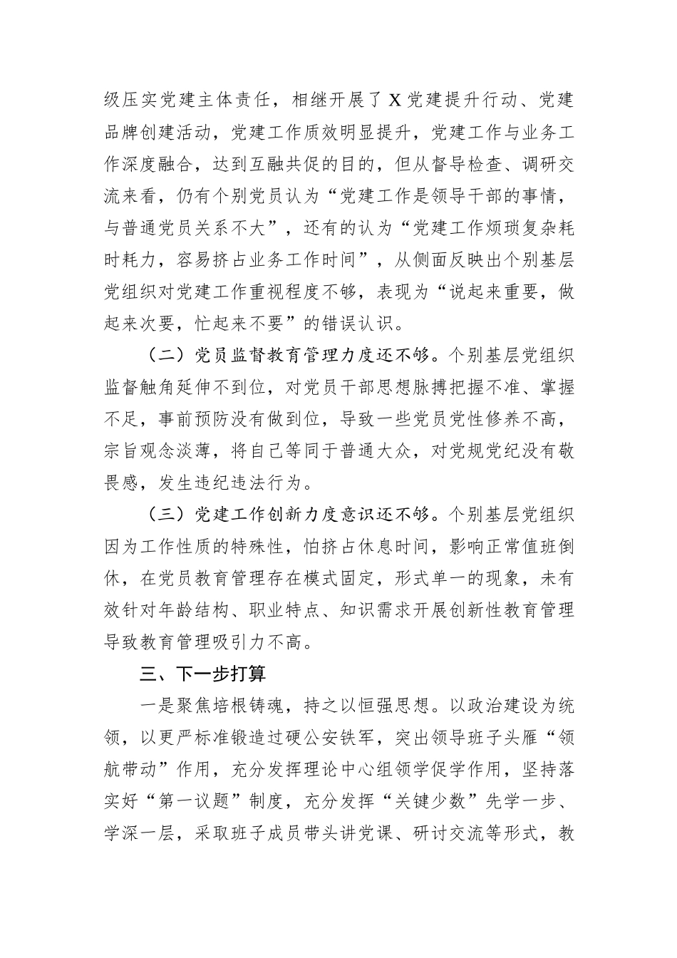 区局2024年党建工作总结_第3页