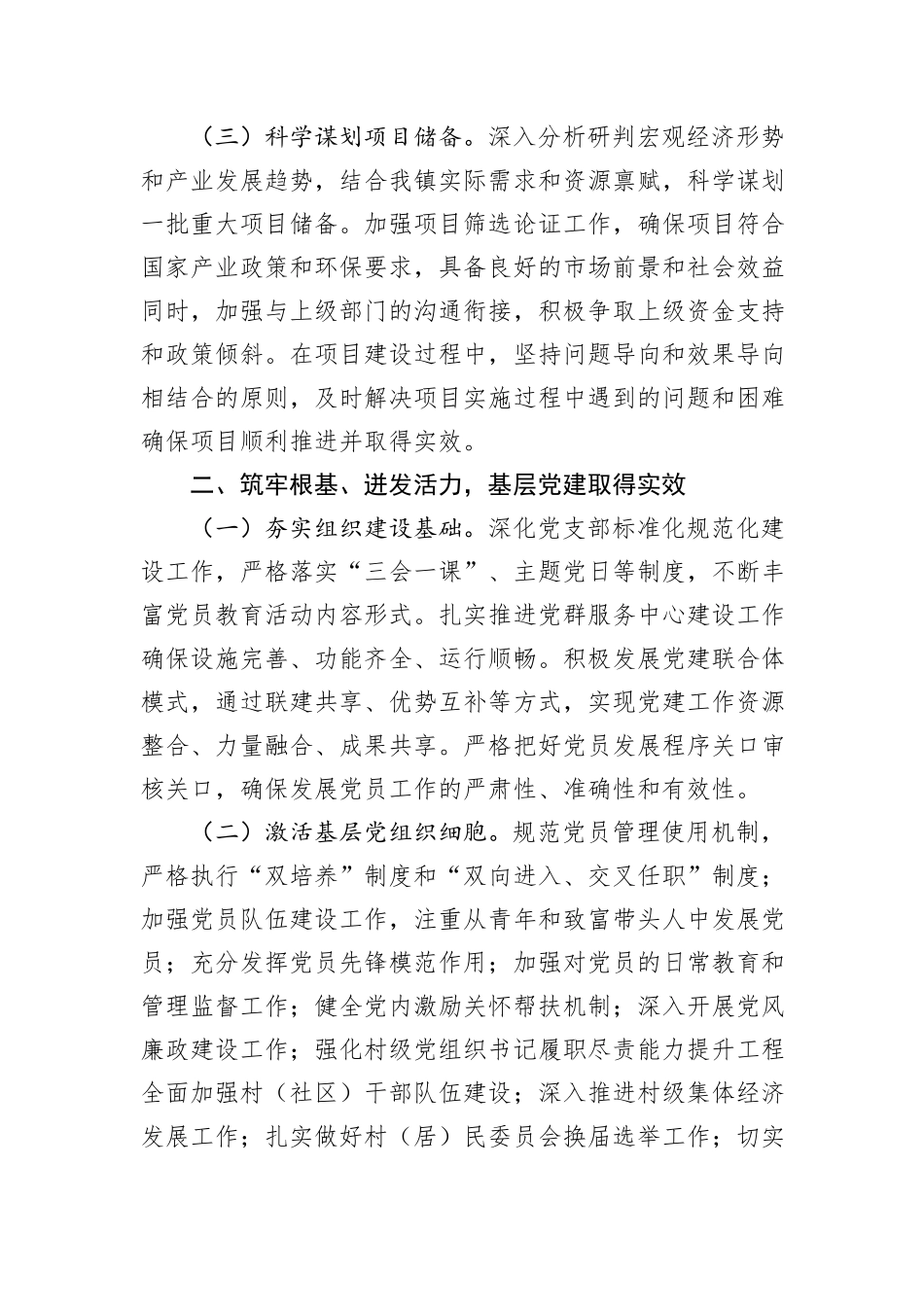 镇长在2025年镇务虚会上讲话_第2页