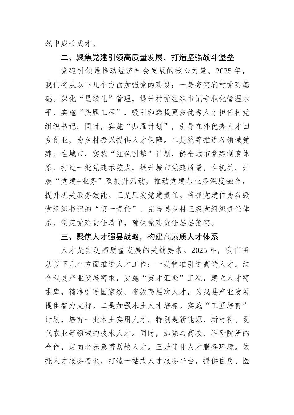 在2025年组织工作务虚会上的发言_第2页